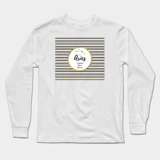 Zodiac Constellation | Aries Long Sleeve T-Shirt